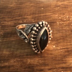 Four sterling silver rings Sold separately